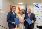 Firma del convenio entre la Consejer�a de Turismo y el ICTE
