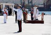 Acto de entrega de la bandera de la Fuerza de Guerra Naval Especial de la Armada en Cartagena