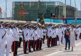 Acto de entrega de la bandera de la Fuerza de Guerra Naval Especial de la Armada en Cartagena