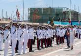 Acto de entrega de la bandera de la Fuerza de Guerra Naval Especial de la Armada en Cartagena