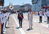 Acto de entrega de la bandera de la Fuerza de Guerra Naval Especial de la Armada en Cartagena
