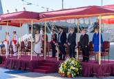 Acto de entrega de la bandera de la Fuerza de Guerra Naval Especial de la Armada en Cartagena