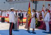 Acto de entrega de la bandera de la Fuerza de Guerra Naval Especial de la Armada en Cartagena