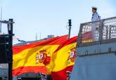 Acto de entrega de la bandera de la Fuerza de Guerra Naval Especial de la Armada en Cartagena	