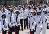 Acto de entrega de la bandera de la Fuerza de Guerra Naval Especial de la Armada en Cartagena	