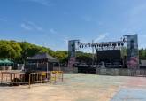 Visita a las instalaciones del festival Cartagena Suena