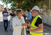 Comienzan las obras de la pista polideportiva que se va a construir en Los Urrutias con cargo al dinero de la Dana