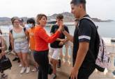 Los alumnos del IES Mediterráneo visitan las instalaciones del Puerto de Cartagena