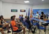 Entrega de diplomas del curso de auxiliar de monitor nutico de la ADLE