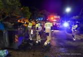 Incidencias atendidas por Bomberos en la Noche de San Juan