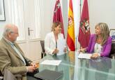 Ayuntamiento, Fundación Cajamurcia y Caixabank firman un convenio de colaboración en el Palacio Consistorial 