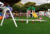 Parque infantil en la Barriada Cuatro Santos