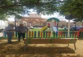 Parque infantil en la Barriada Cuatro Santos