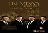 Tributo a Il Divo Cultura, msica y actividades al aire libre, este verano en la zona Oeste del municipio