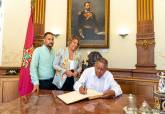 Visita del embajador de Rep�blica Dominicana al Palacio Consistorial