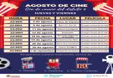 Cartel Agosto de Cine