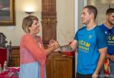 Recepcin de la alcaldesa a los medallistas del Club de Atletismo UCAM Cartagena