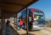 Servicio de autobuses a Calblanque