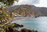 Izado de la bandera de sostenibilidad en El Portús