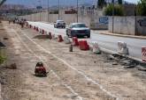 Presentacin de las obras del carril bici en el Campus de la UCAM en Cartagena