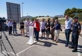 Presentación de las obras del carril bici en el Campus de la UCAM en Cartagena