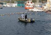 Campeonato de Espaa de Natacin en Aguas Abiertas en el puerto de Cartagena