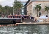 Campeonato de Espaa de Natacin en Aguas Abiertas en el puerto de Cartagena