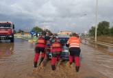 Intervenciones tras las lluvias en Cartagena 