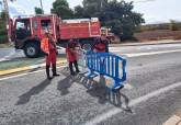 Intervenciones tras las lluvias en Cartagena 