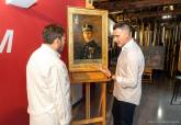 El taller Municipal de Restauración recupera el retrato del comandante cartagenero Antonio Ripoll