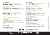 Programación Filmoteca Regional de septiembre a diciembre 2022