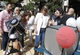 La alcaldesa ha asistido a la inauguracin del XXI Encuentro Interasociativo y Mercadillo Artesanal Juvenil en Plaza de Espaa