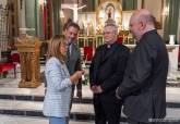 Recepción del Cristo de Lepanto restaurado en la Iglesia de Santa María