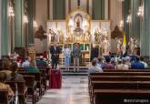 Recepción del Cristo de Lepanto restaurado en la Iglesia de Santa María