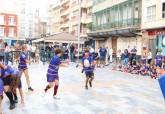 El rugby inundó el centro de Cartagena
