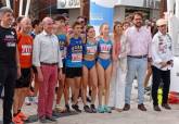 Deportistas del UCAM Atletismo Cartagena en el 4,5K del Puerto de Cartagena