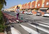 Apertura al tráfico de la conexión de la avenida Génova del Polígono de Santa Ana con la calle República Argentina