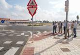 Apertura al tráfico de la conexión de la avenida Génova del Polígono de Santa Ana con la calle República Argentina