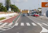 Apertura al tráfico de la conexión de la avenida Génova del Polígono de Santa Ana con la calle República Argentina