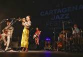 Andrea Motis anoche en el Cartagena Jazz Festival