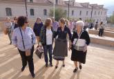 La asociación Adesma visita el Anfiteatro romano y el Palacio Consistorial