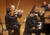 Concierto promocional de Entre Cuerdas y Metales en el Auditorio Vctor Villegas de Murcia