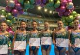 El Club Ritmica Carthago consigue el cuarto puesto Campeonato Nacional de conjuntos de gimnasia rtmica