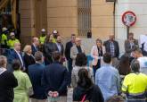 inicio de las obras de remodelacin de la calle San Fernando 