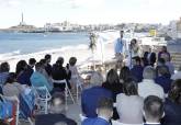 Boda oficiada por la alcaldesa en la Playa de Levante