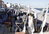 Boda oficiada por la alcaldesa en la Playa de Levante