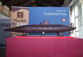 Replica de chocolate del submarino Peral
