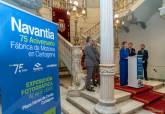 Exposición 75 aniversario fábrica de motores Navantia 