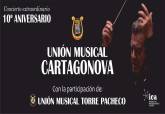 La Unin Musical Cartagonova celebra su 10 Aniversario con un concierto en El Batel