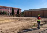 Comienzan las obras del campo de ftbol 11 de Santa Luca